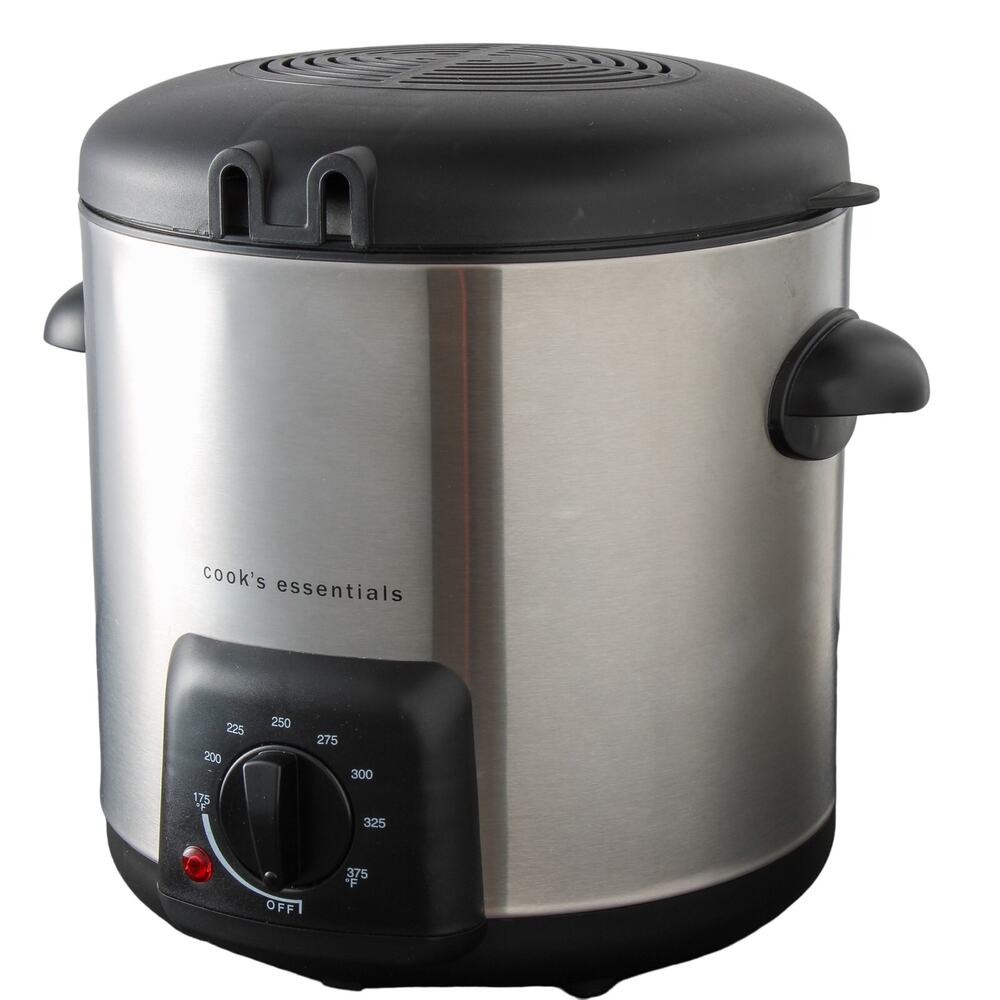 Cooks Essentials 1qt. Stainless Steel Deep Fryer